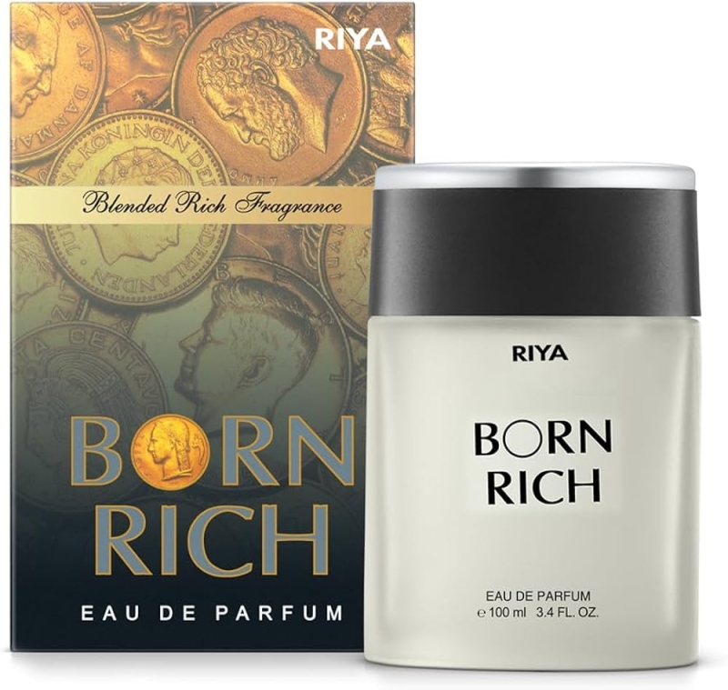 Riya Born Rich Glass Perfume for Men - 100 ML